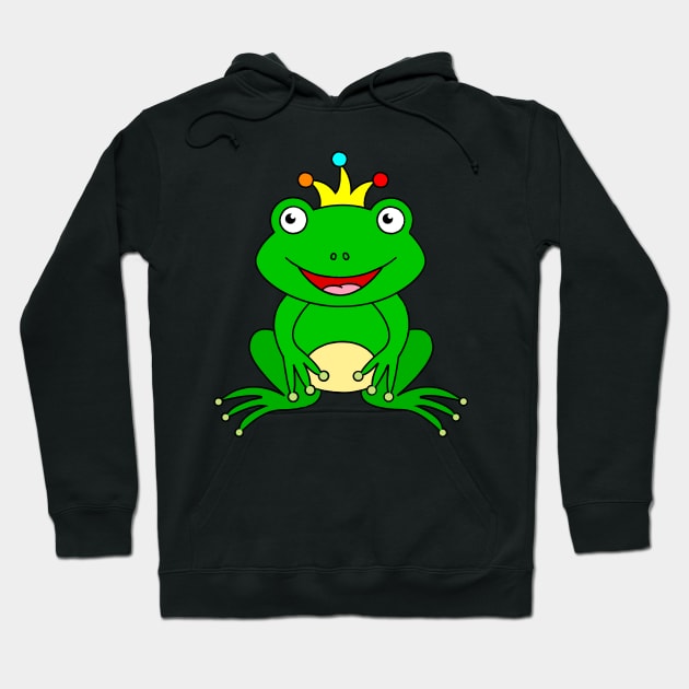 Frog Prince Hoodie by samshirts